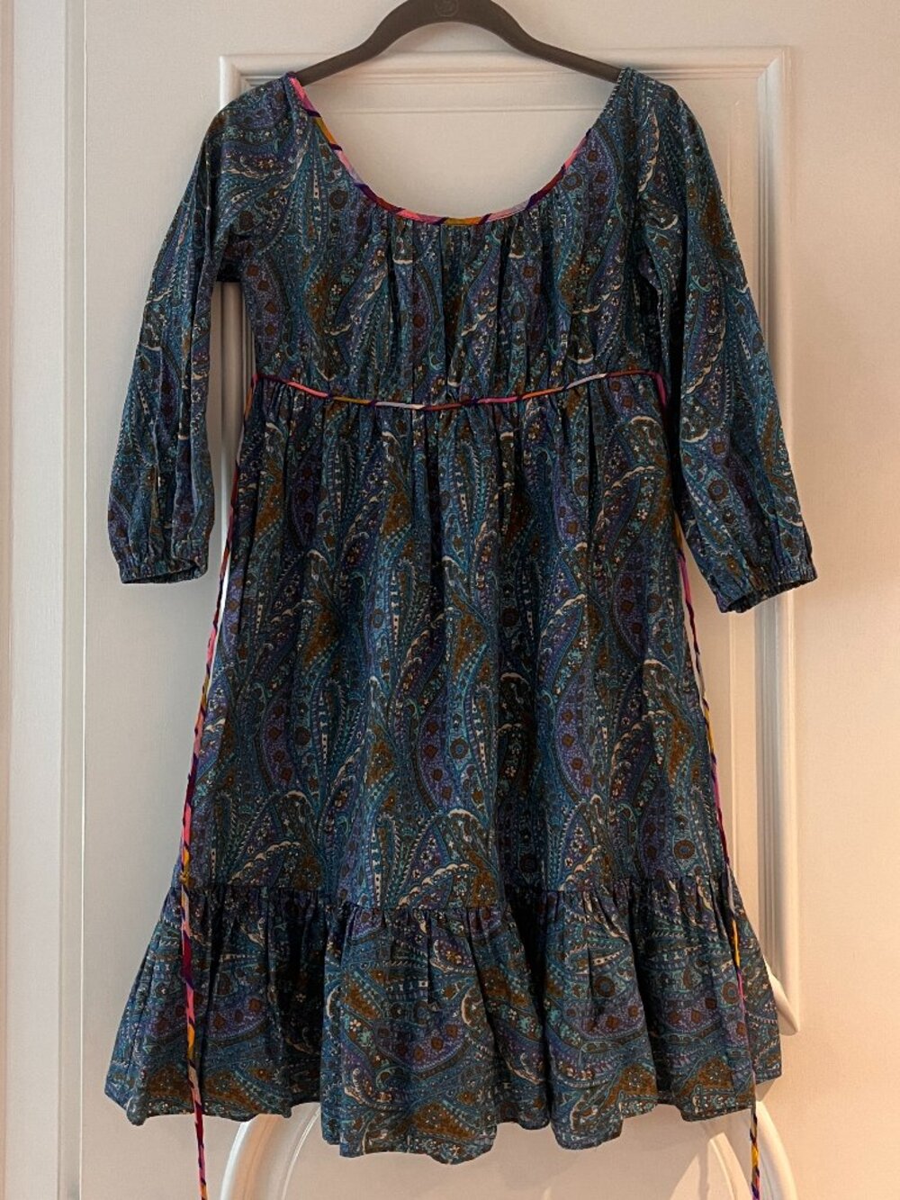 Boho-Chic peasant prairie dress